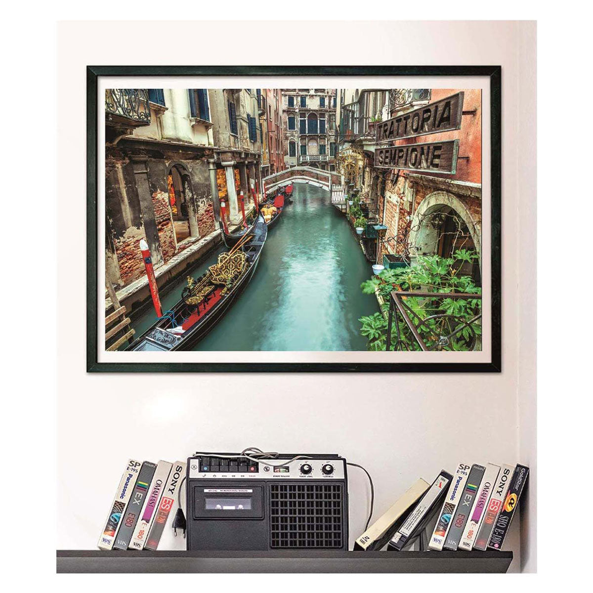 Clementoni legpuzzel venice canal, 1000st.