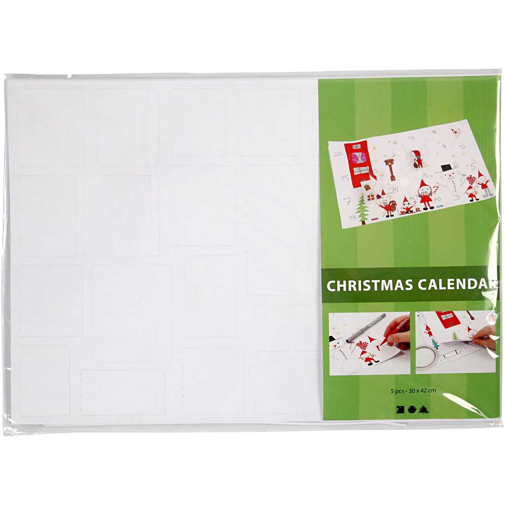 Https: www.cchobby.nl kerstkalender-afm-30x42-cm-wit-5-stuk-1-doos-23343
