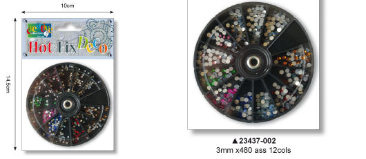 Vaessen creative • hotfix kit 3mm 480pcs