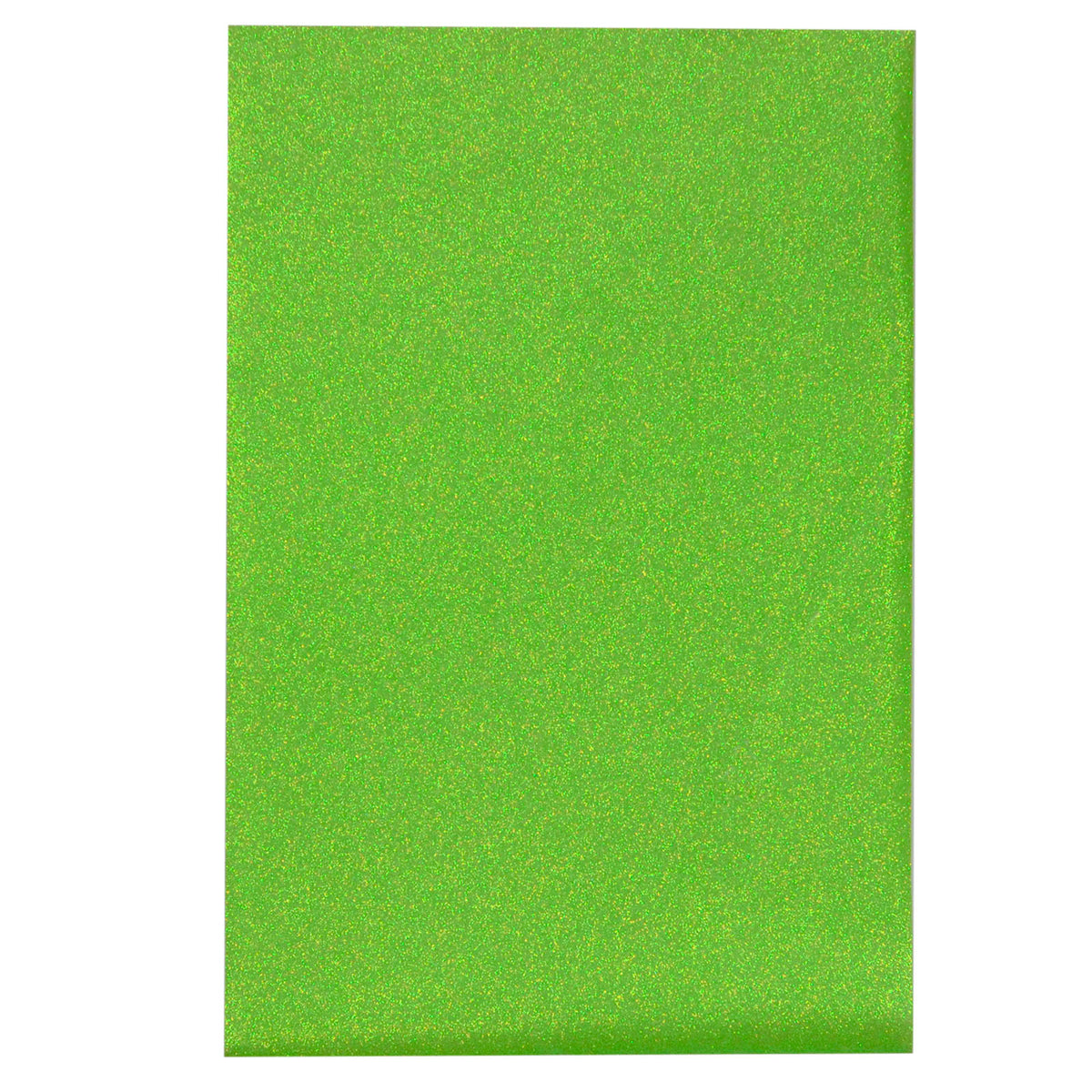 Vaessen creative • glitter flex a4 fluor green