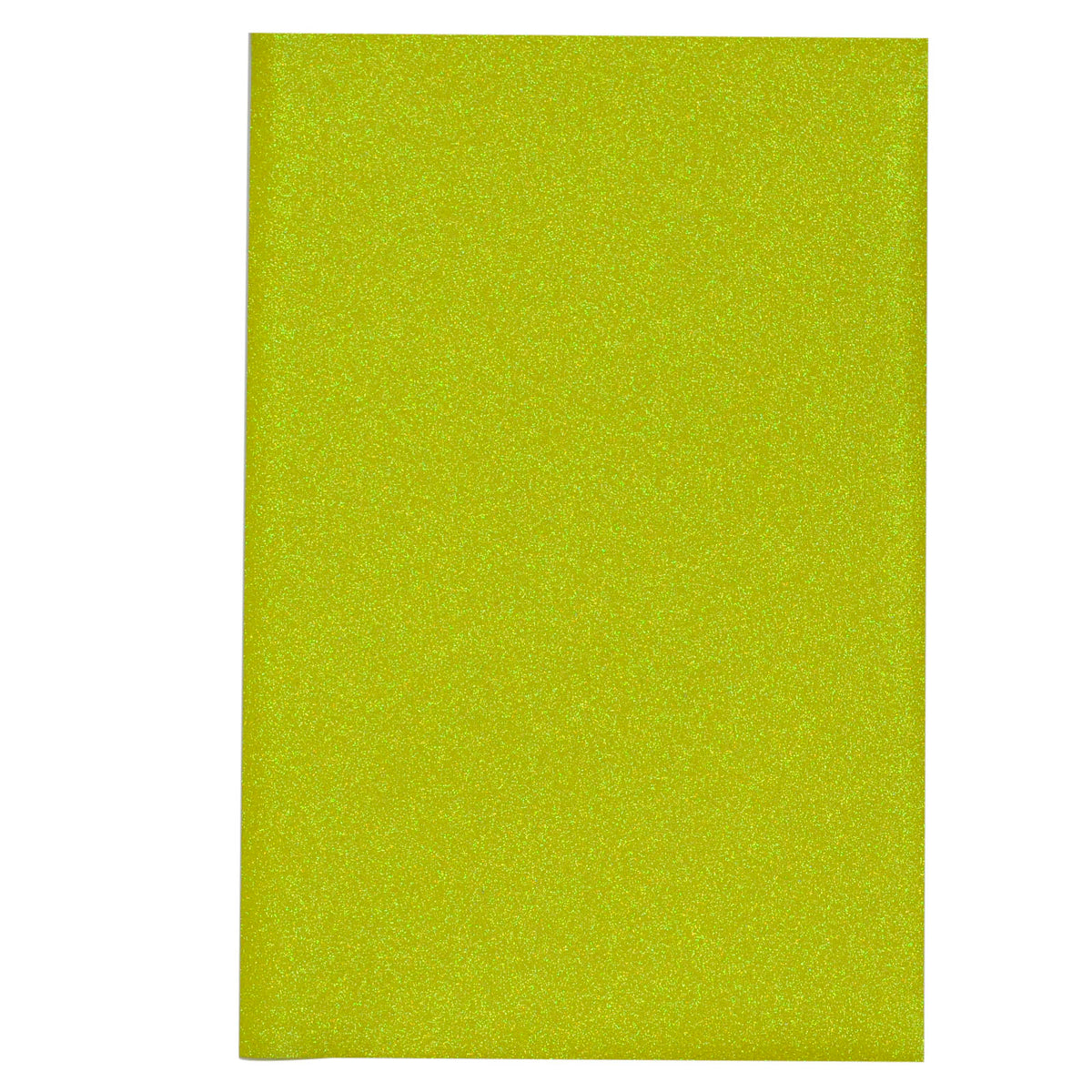 Vaessen creative • glitter flex a4 fluor yellow