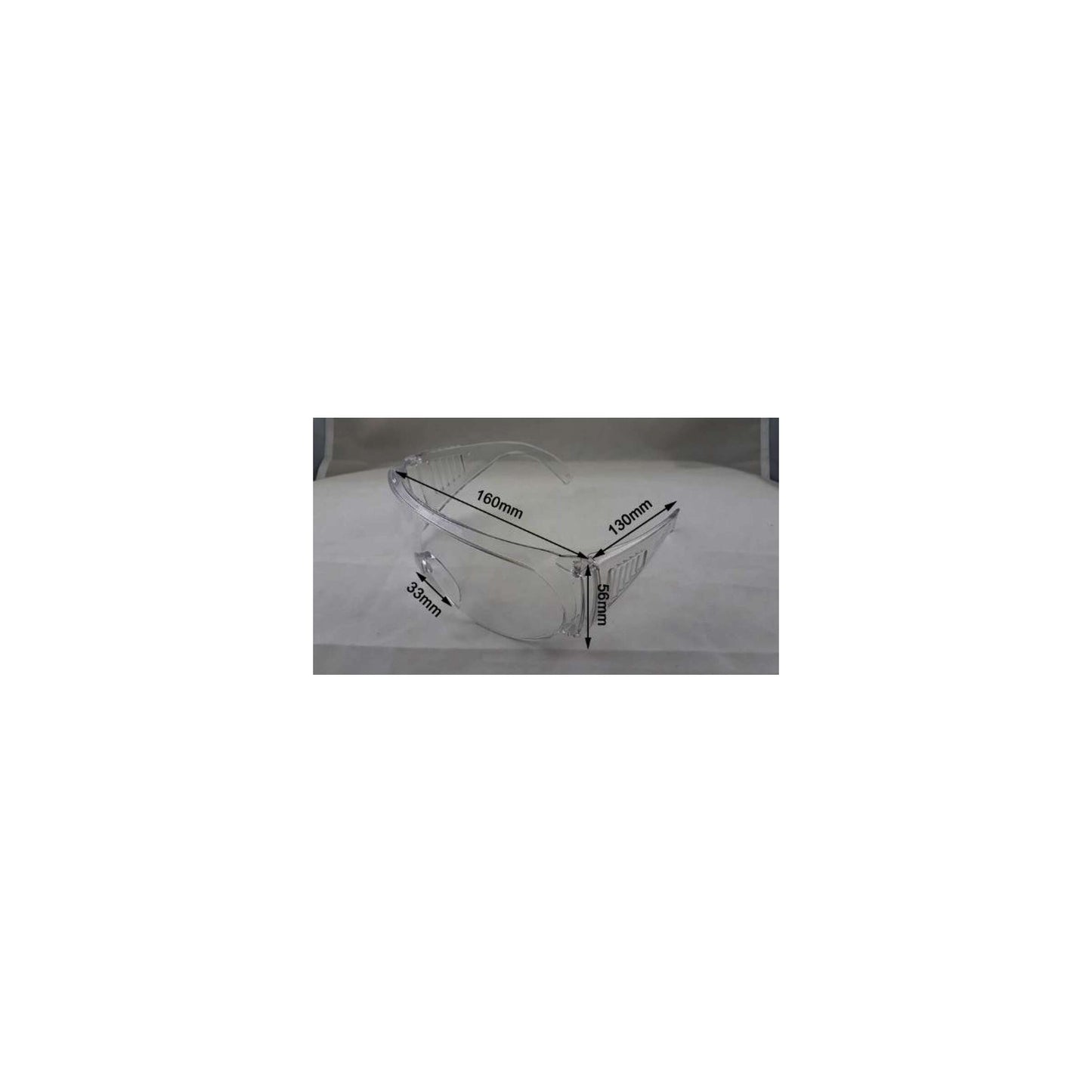 IceToolz Veiligheidsbril transparant met EN.166 keur