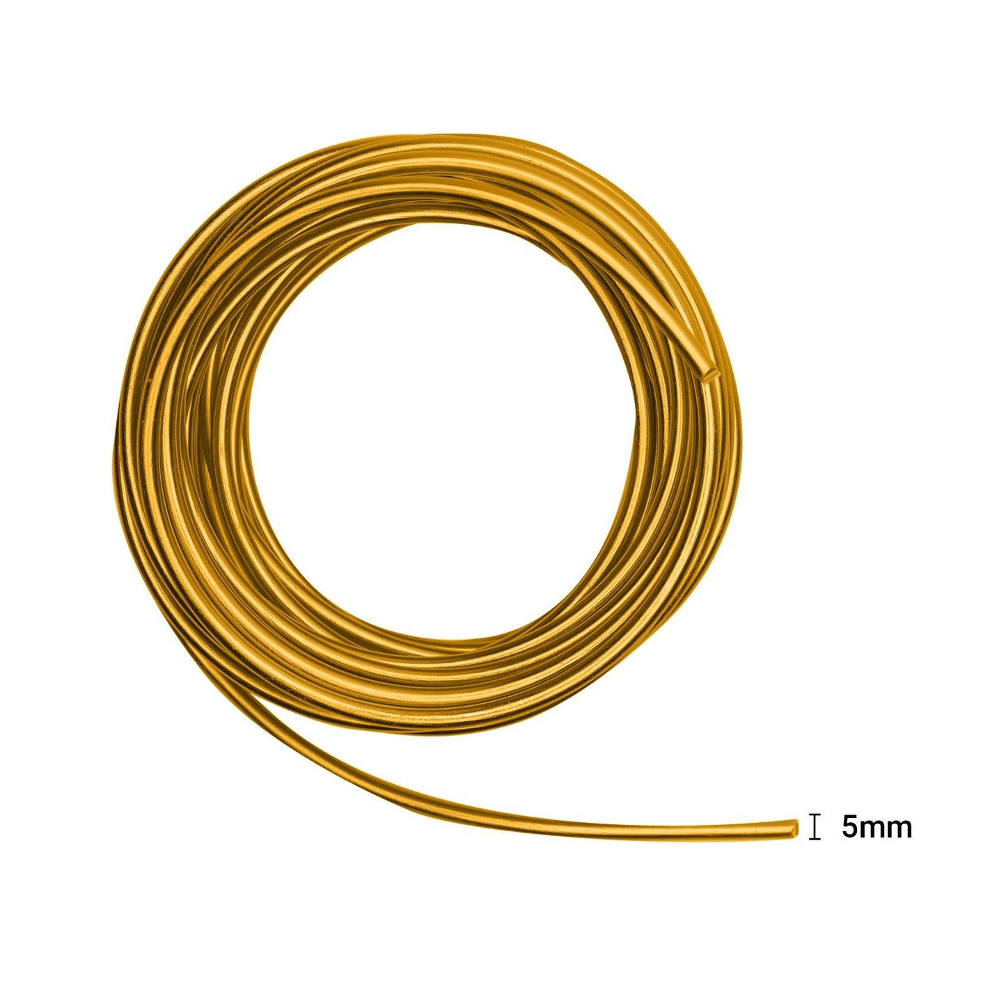 Vaessen creative • aluminiumdraad 5mmx10m gold