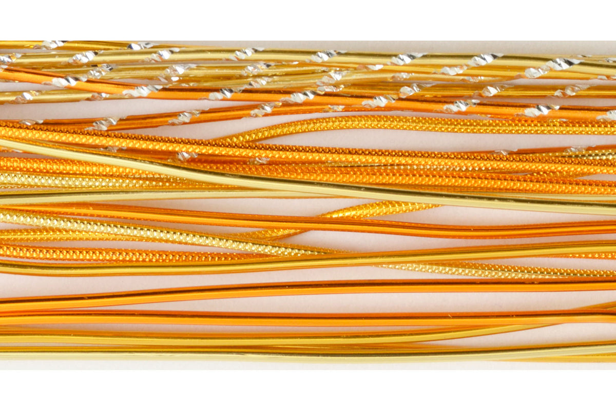 Vaessen creative • sieraden kit alu-stems 40cmx2mm goud 27st.