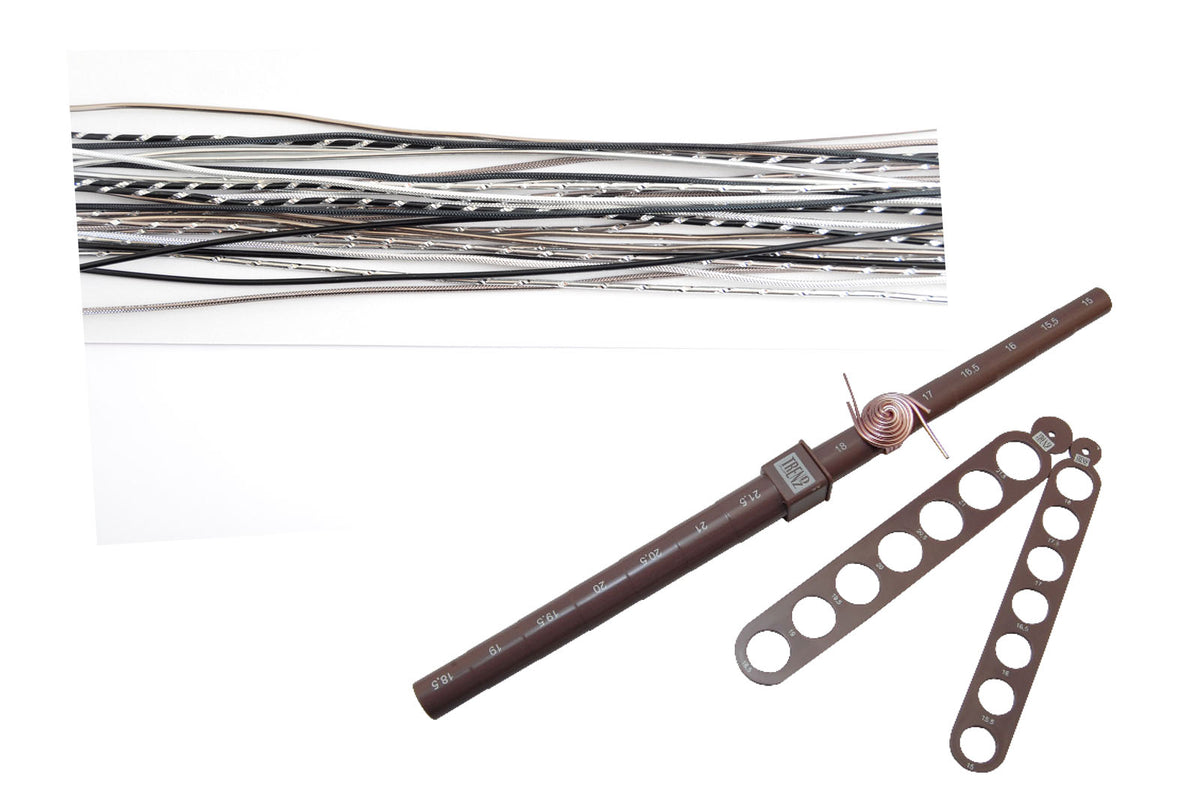 Vaessen creative • jewellery kit silver-black tool