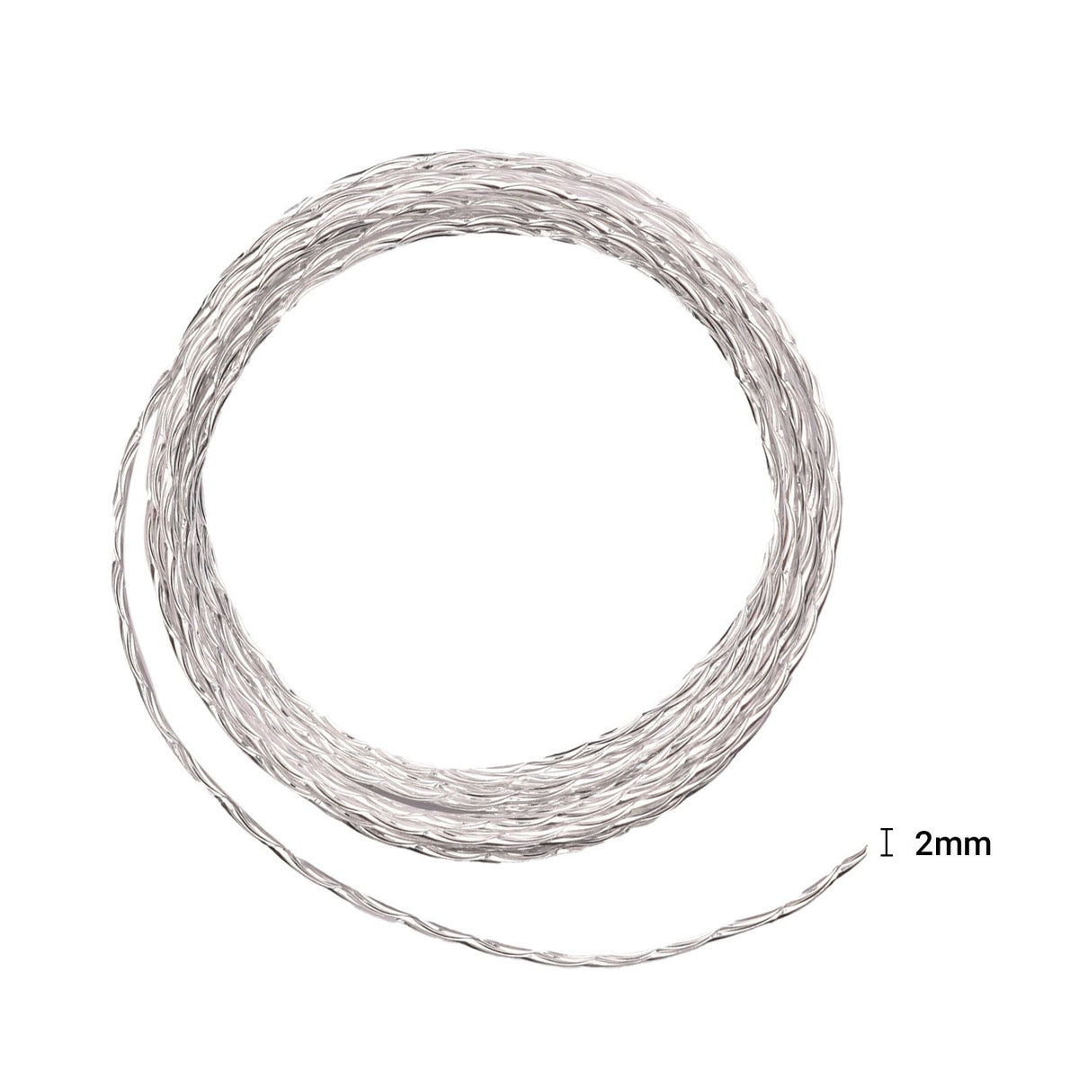 Vaessen creative • aluminiumdraad classic 2mmx5m zilver