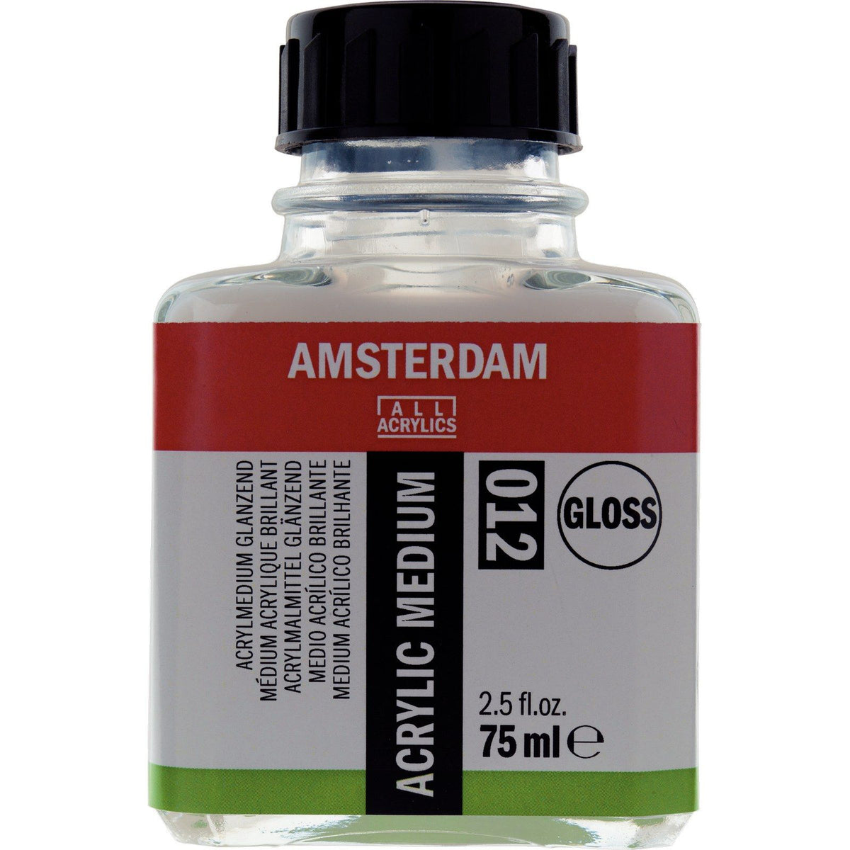 Amsterdam all acrylics amsterdam • acrylic medium gloss 012 75ml