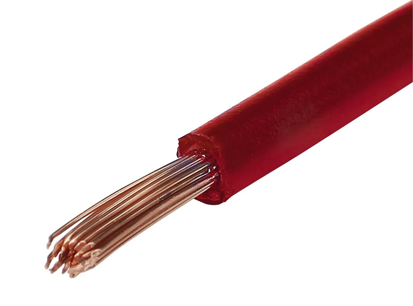 Herth+buss voertuigbeheer plastic cable flk 2.5 red a 50 mtr