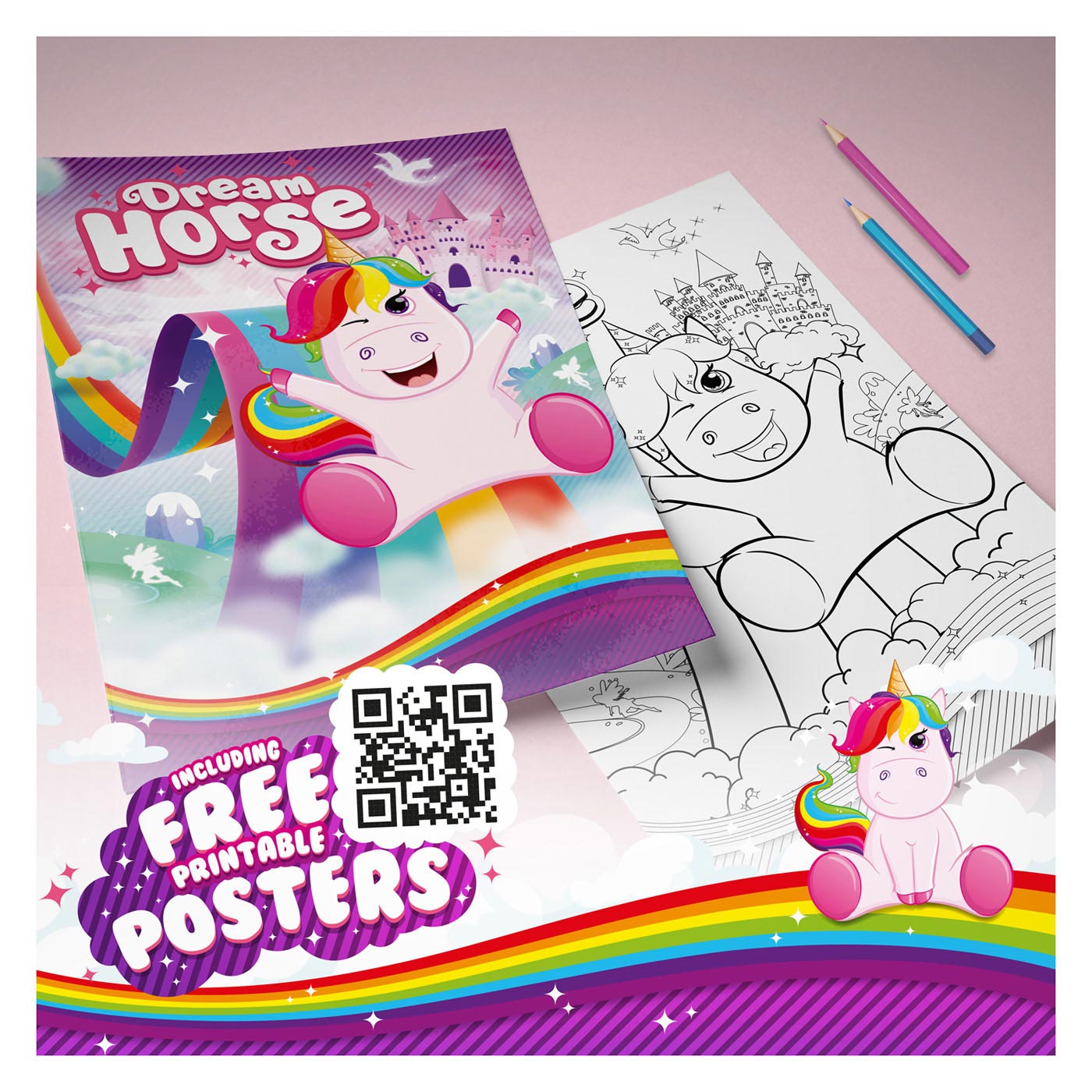 Dream horse water geduldspel eenhoorn