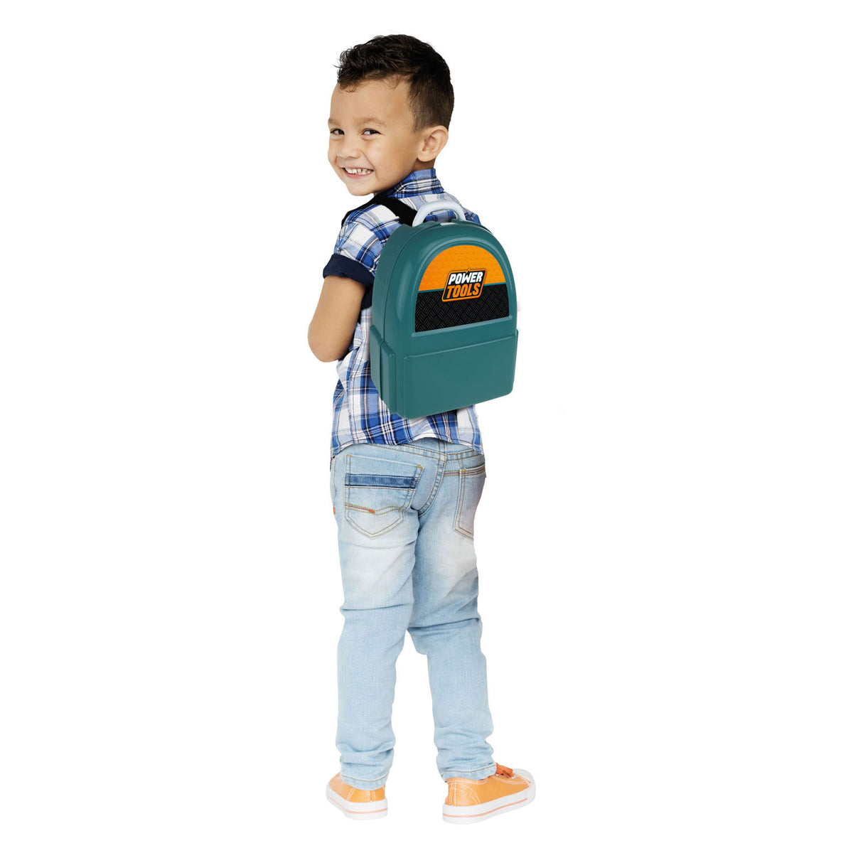 Toi-toys power tools gereedschapsset in rugzak