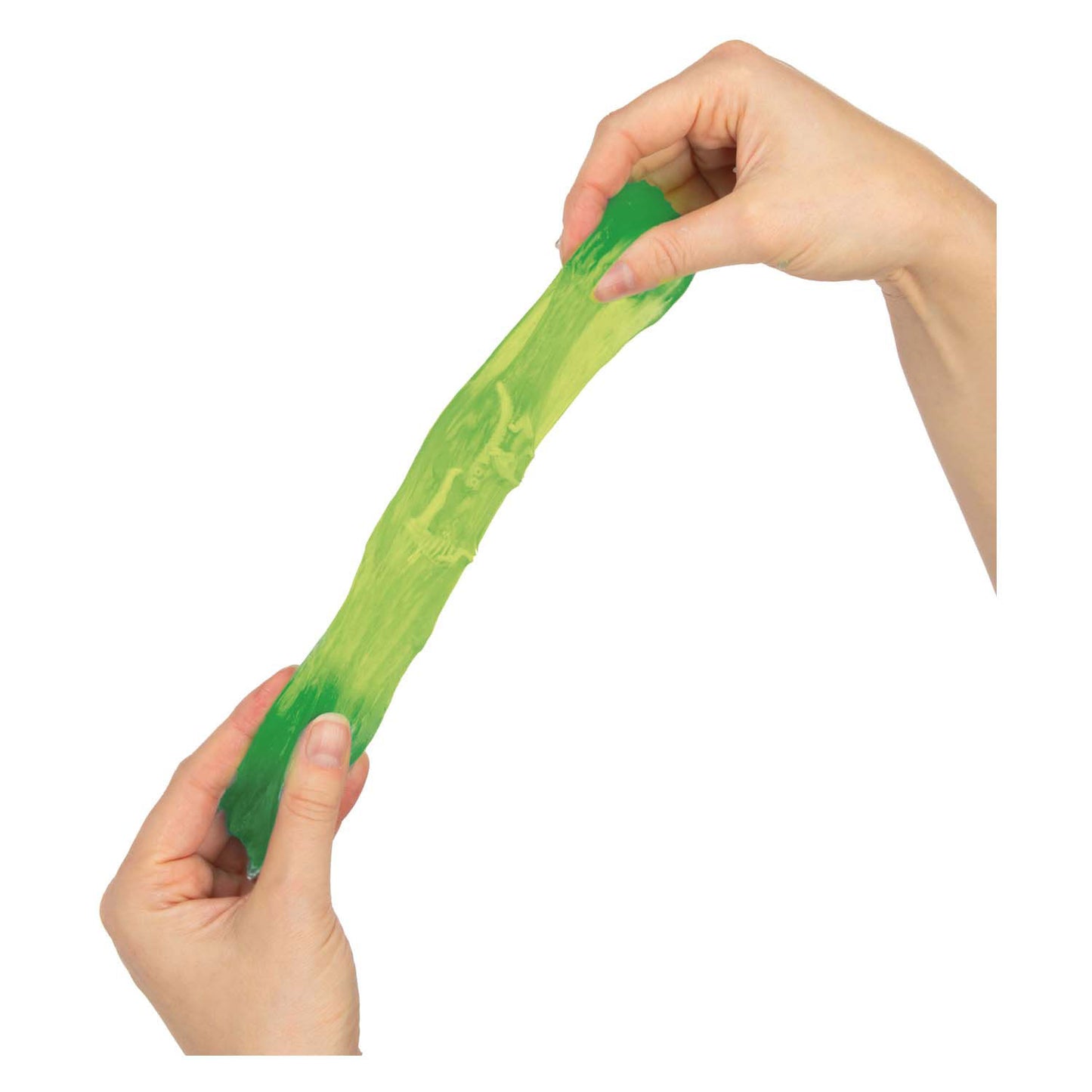 Toi-toys world of dinosaurs putty met skelet