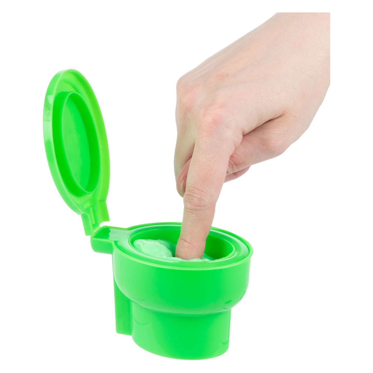 Toi-toys scheetputty in toiletpot