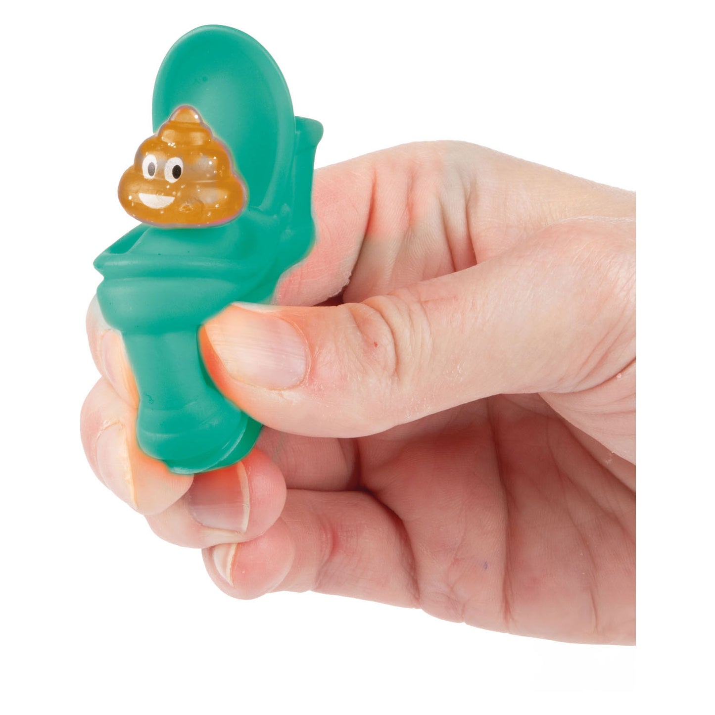 Toi-toys funny poo knijptoiletten glitter drol set van 3 stuks 2 assorti