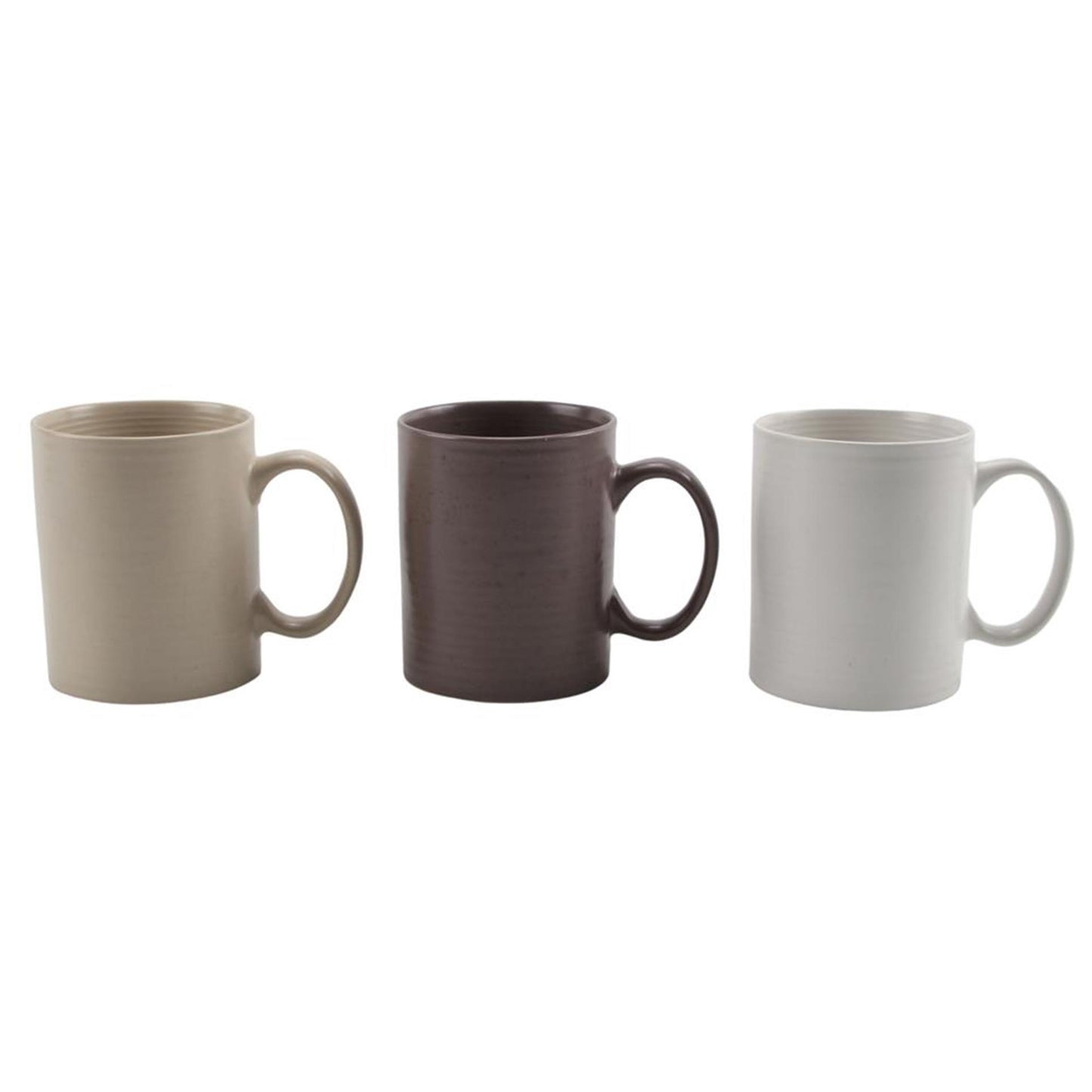 Imperial kitchen koffiemok ø8.2x9.8cm aarde tint 320ml doos a 6 stuks