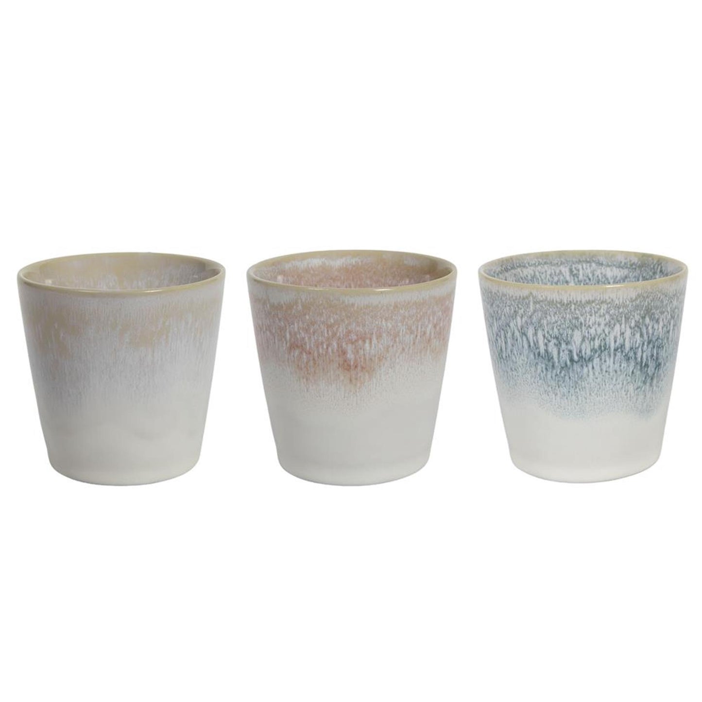 Svenska living koffiemok ø7,6xh7,9cm pastel gradient 200ml doos a 6 stuks