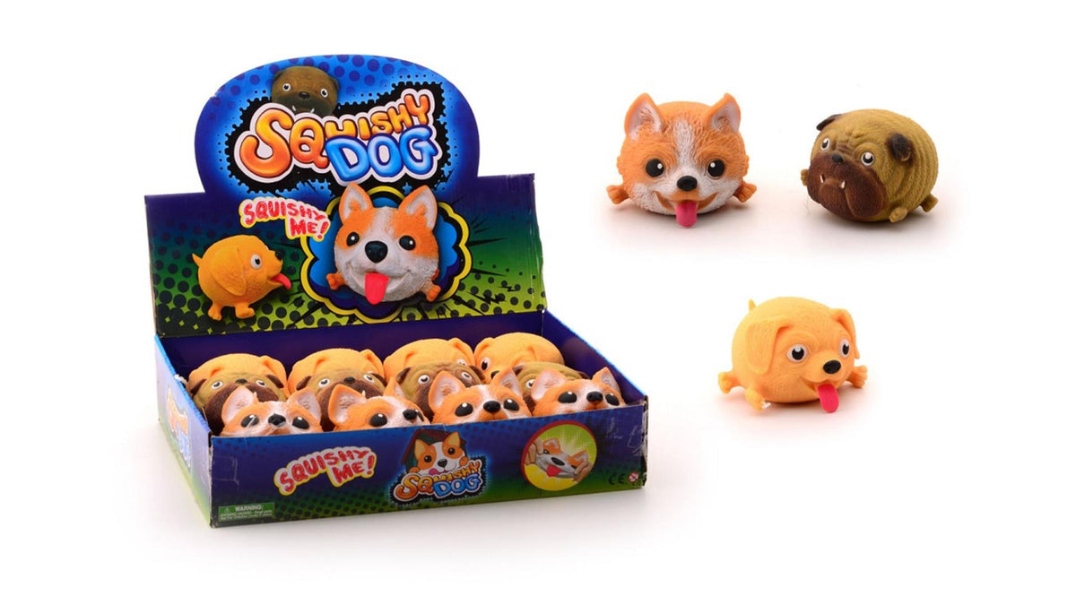 Johntoy john toy squishy hond 10cm