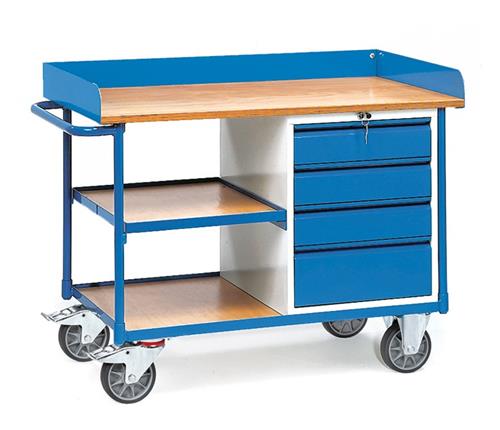 Fetra werkplaatswagen 1220x650x930 400kg