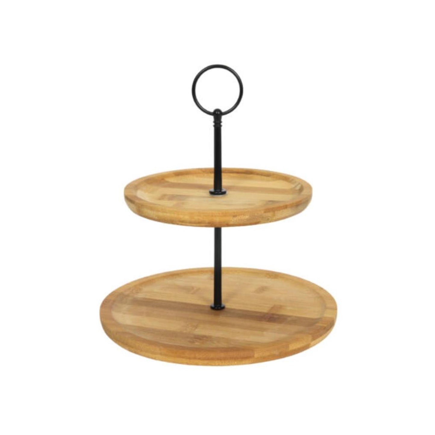 Svenska living bamboe etagere 2-laags bamboe etagere 2-laags