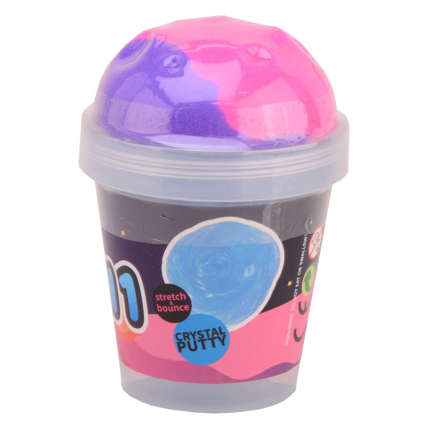 Johntoy john toy galaxy explorer zand en putty 2 in 1 dia8,5x12cm