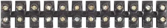 Hella kroonsteen pcv terminal strip 2.5 qm 12 polig