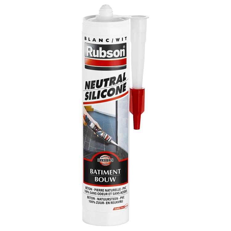 Rubson 1002404 - bouwkit wit 280ml | 12 stuks