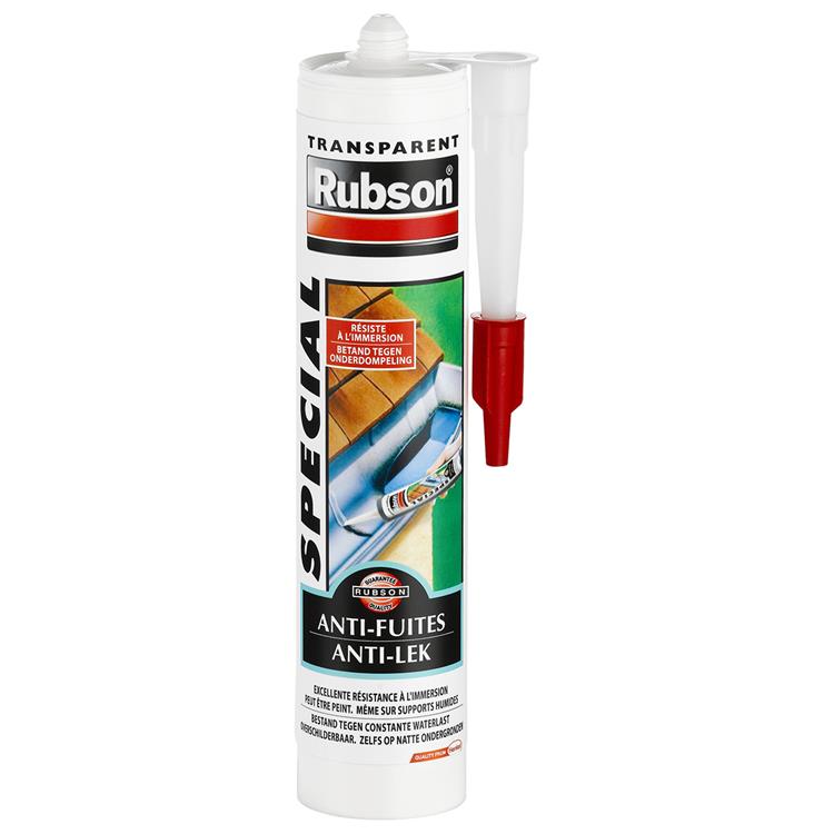 Rubson 1001024 - lekkagekit transparrant | 3 stuks