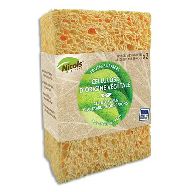 Nicols 1067756 - spons cello alle opp. groen x2 | 8 stuks