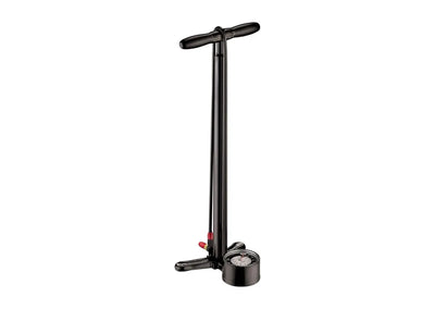 Lezyne stand pump classic floor drive - black-metallic