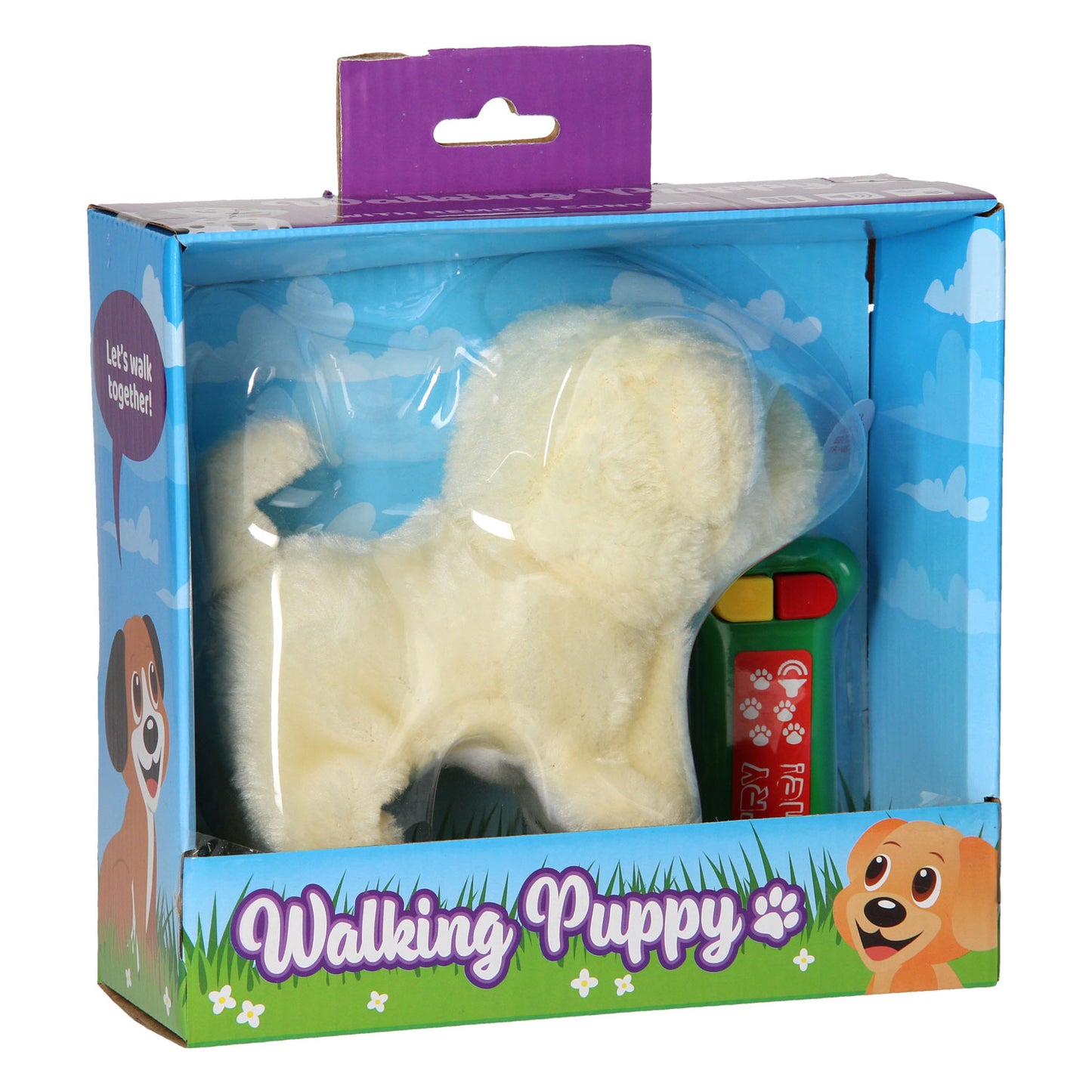 Johntoy wandelende puppy