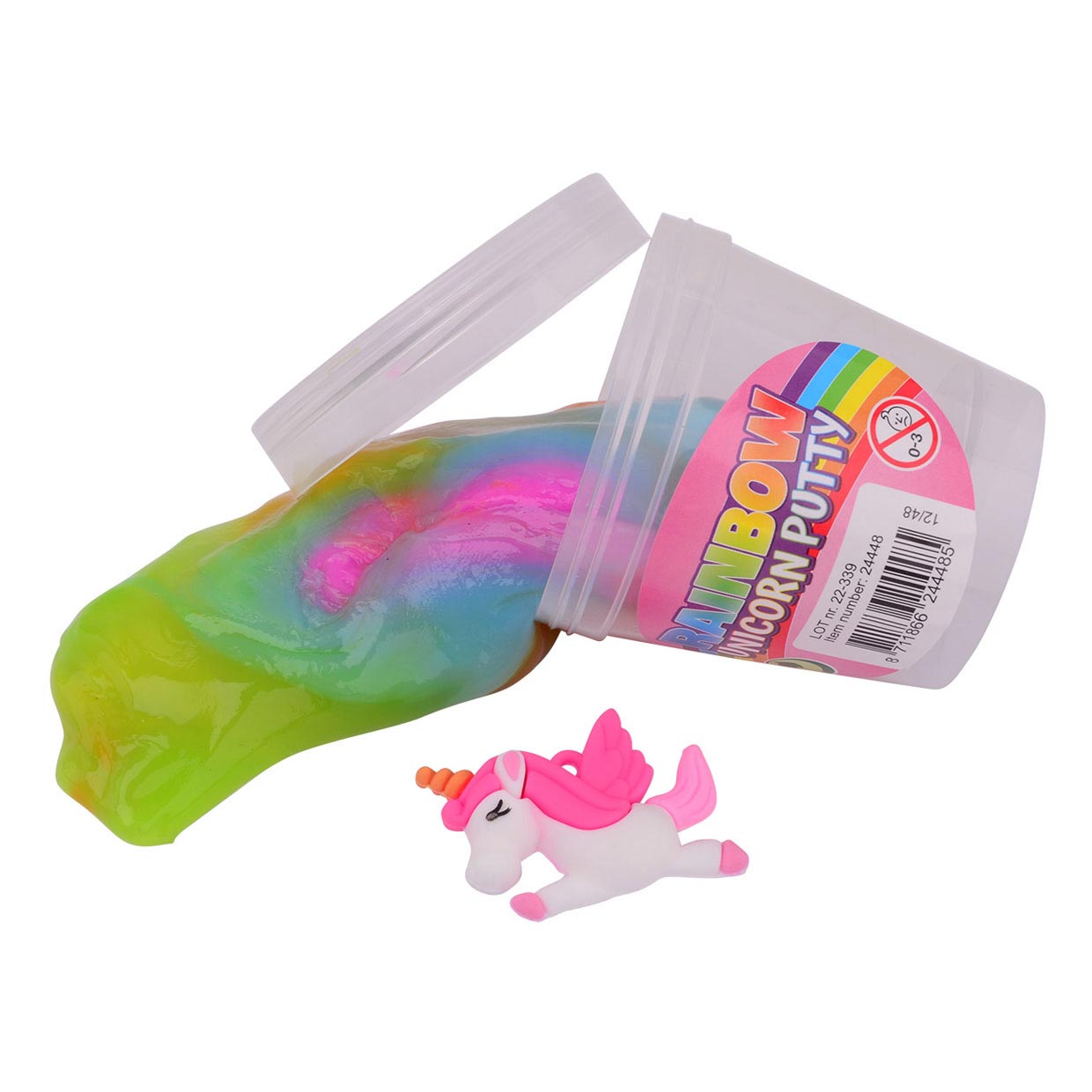 Johntoy putty met eenhoorn