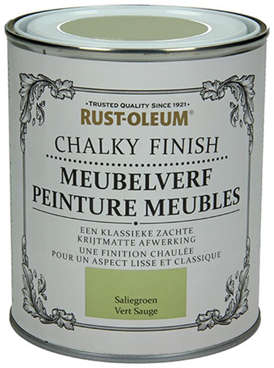 Rust-oleum 1050960 - meubelverf saliegroen 750 ml | 1 stuks