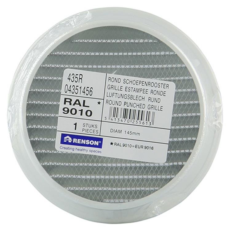 Renson 1006622 - r. scho. 435r ral 9010 ø 145 | 5 stuks