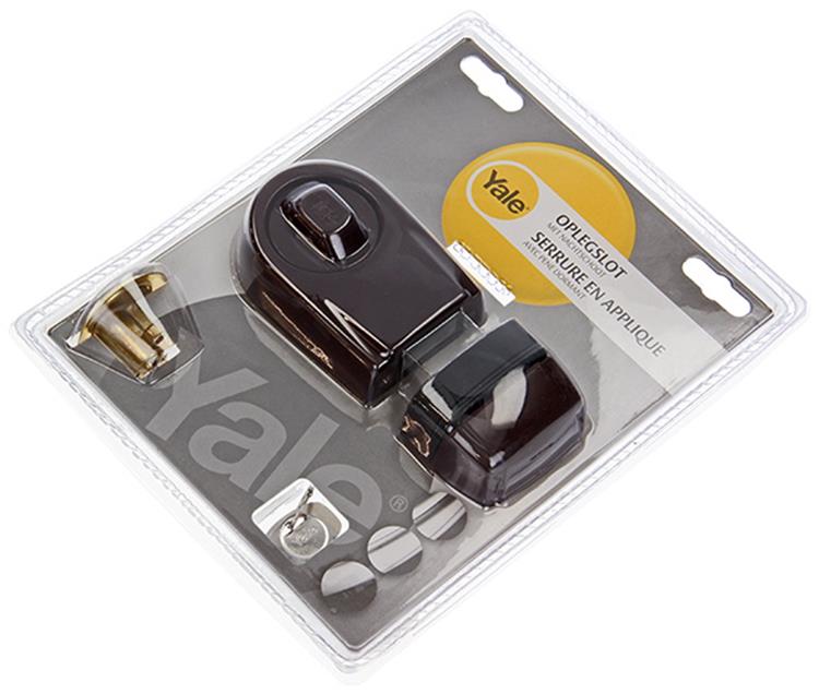 Yale 1019121 - oplegslot rim lock bruin | 1 stuks