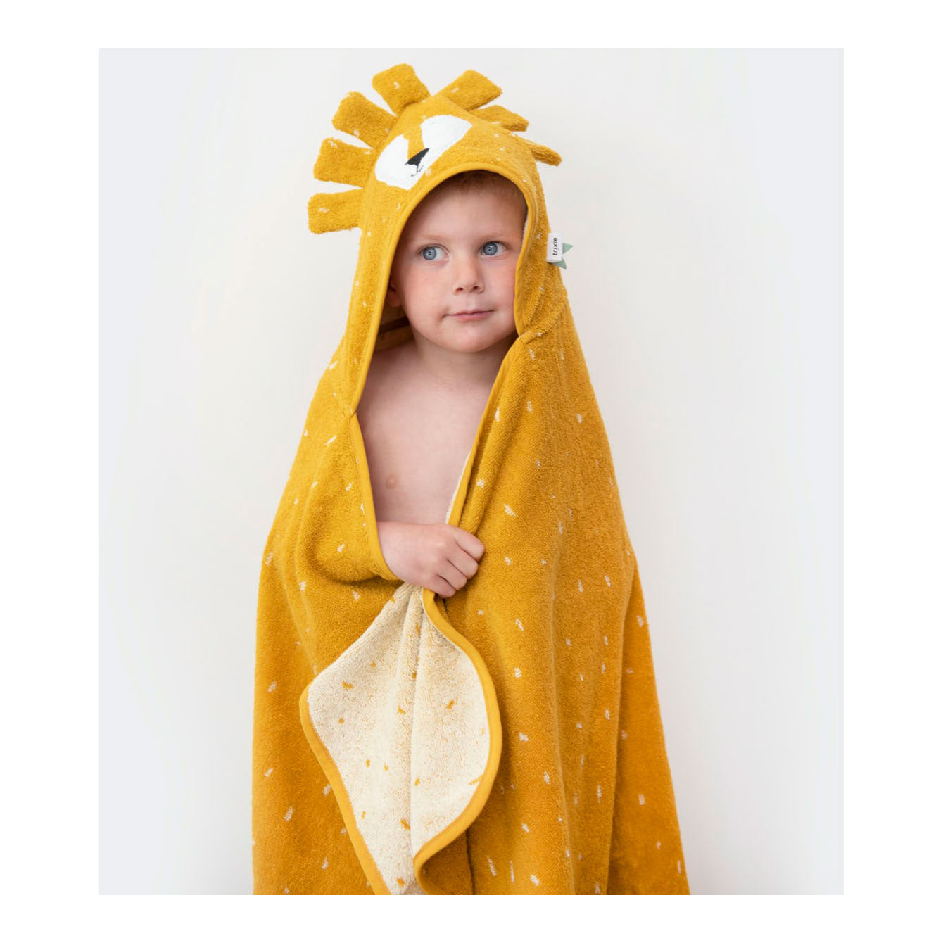 Trixie badcape - mr. lion, 75x75cm