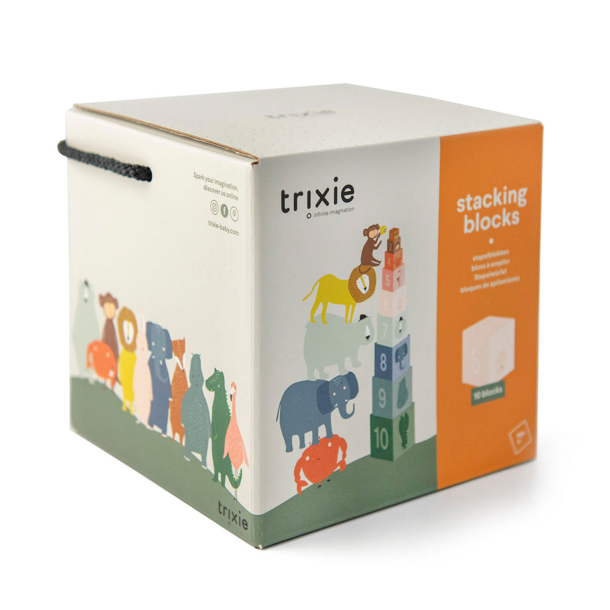 Trixie stapelblokken dieren