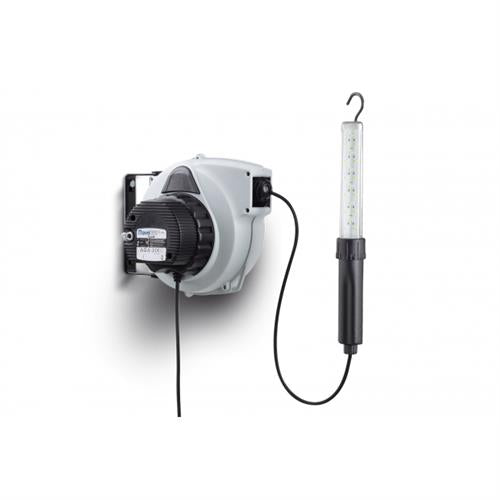 Mavel haspel met led looplamp 15mtr