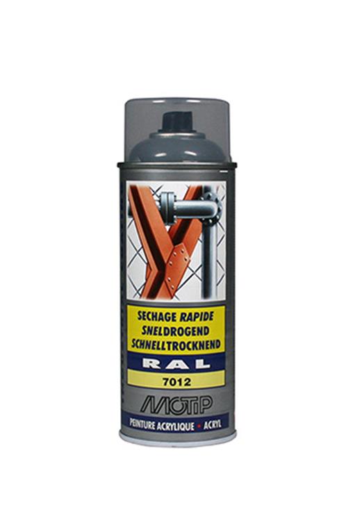 Motip industrial ral7012 400 ml.
