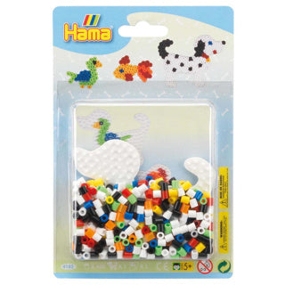 Hama strijkkralen blister pack dieren 450 stuks | 6 stuks