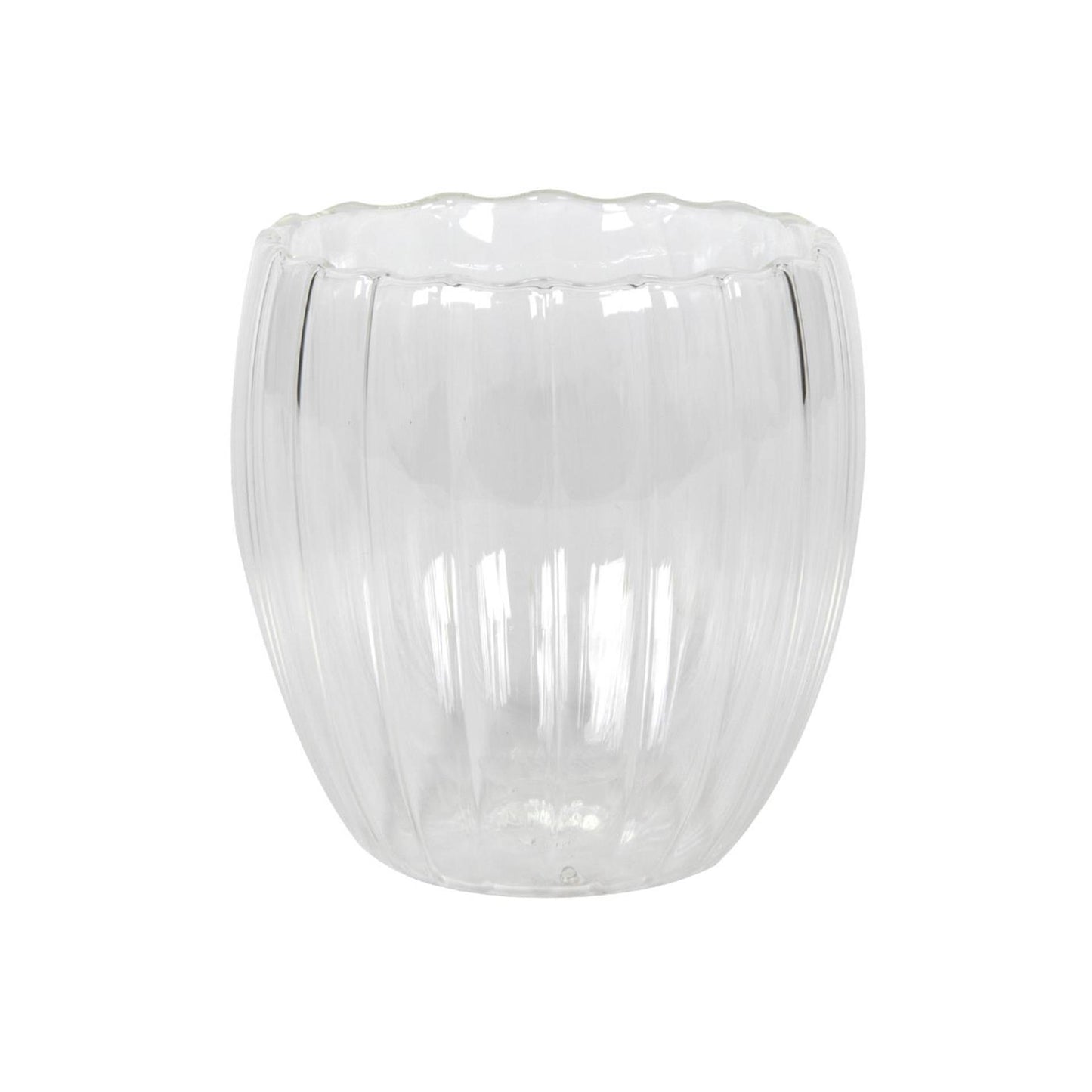 Svenska living drinkglazenset pumpkin dubbelwandig 2-delig ø8,5x9cm 260ml