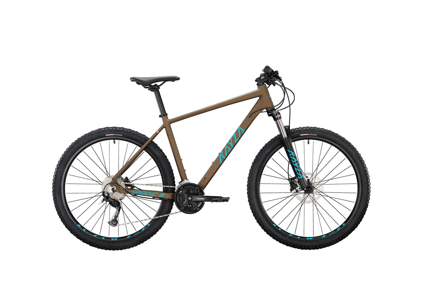 Kayza mtb hardtail spodic 6 mod. 22 bike spod.6 27,5 51 hardtail 27sp brown blue