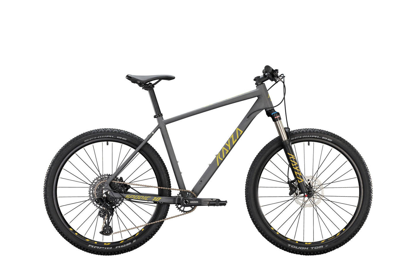 Kayza mtb hardtail spodic 10 mod. 22 bike spo.10 27,5 51 hardtail 12sp grey gold