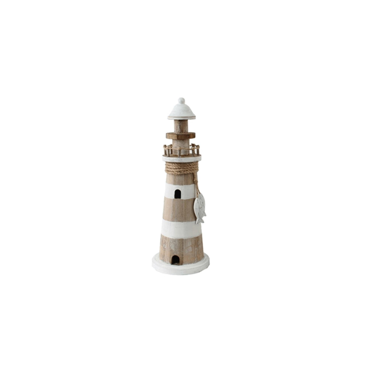 Gerkimex vuurtoren hout ø11,5x30cm
