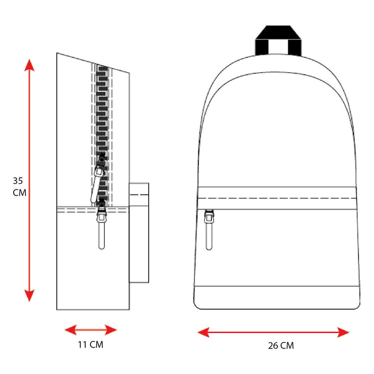 Vadobag rugzak skooter dino explorer