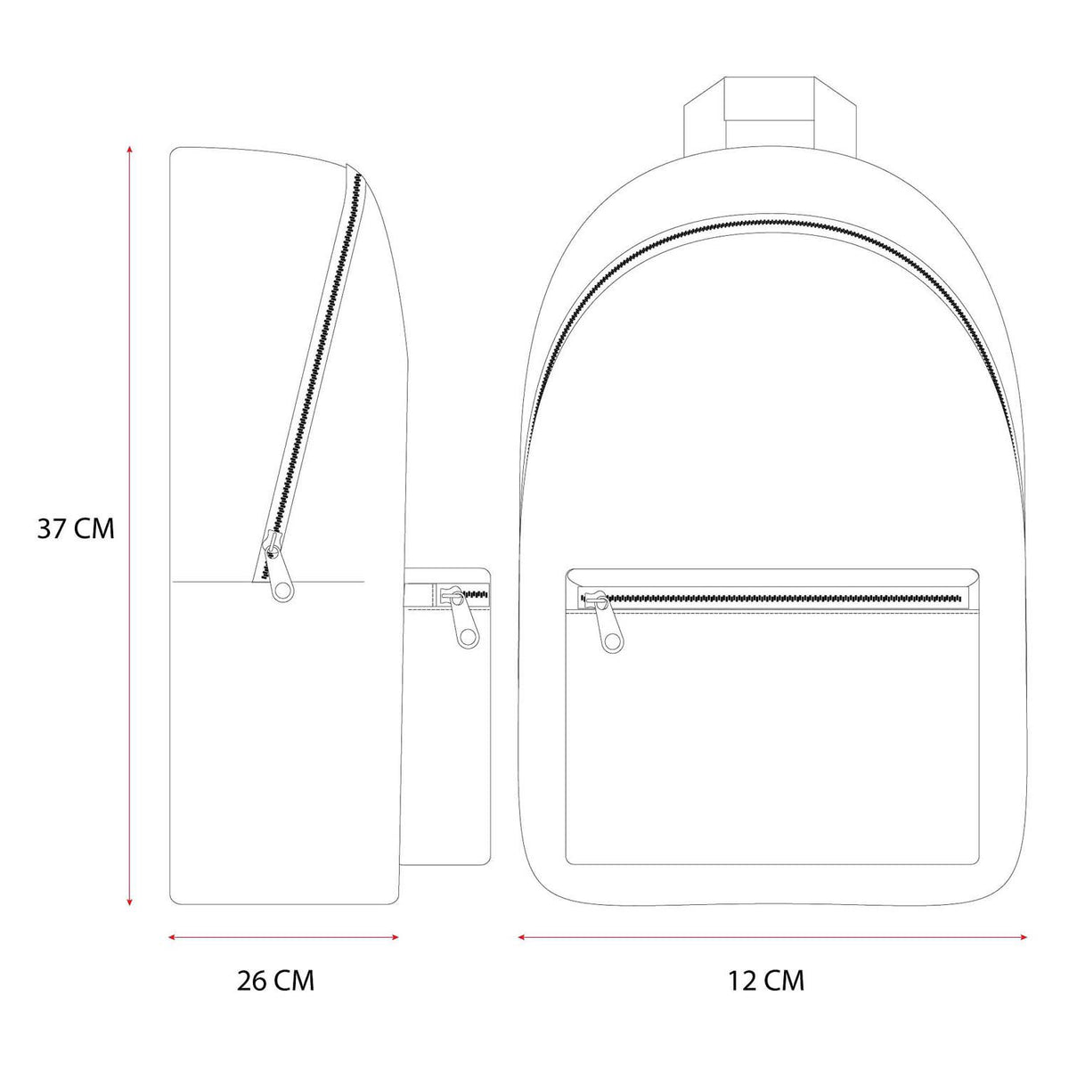 Vadobag stitch rugzak bag it up!