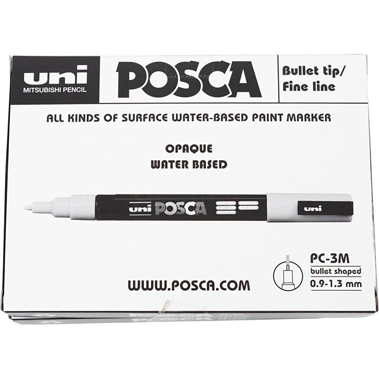 Http: www.cchobby.nl posca-marker-afm-pc-3m-lijndikte-0-9-1-3-mm-fijn-diverse-kleuren-12-stuk-1-doos