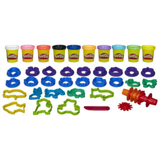 Playdoh stamp 'n shape toolkit | 4 stuks