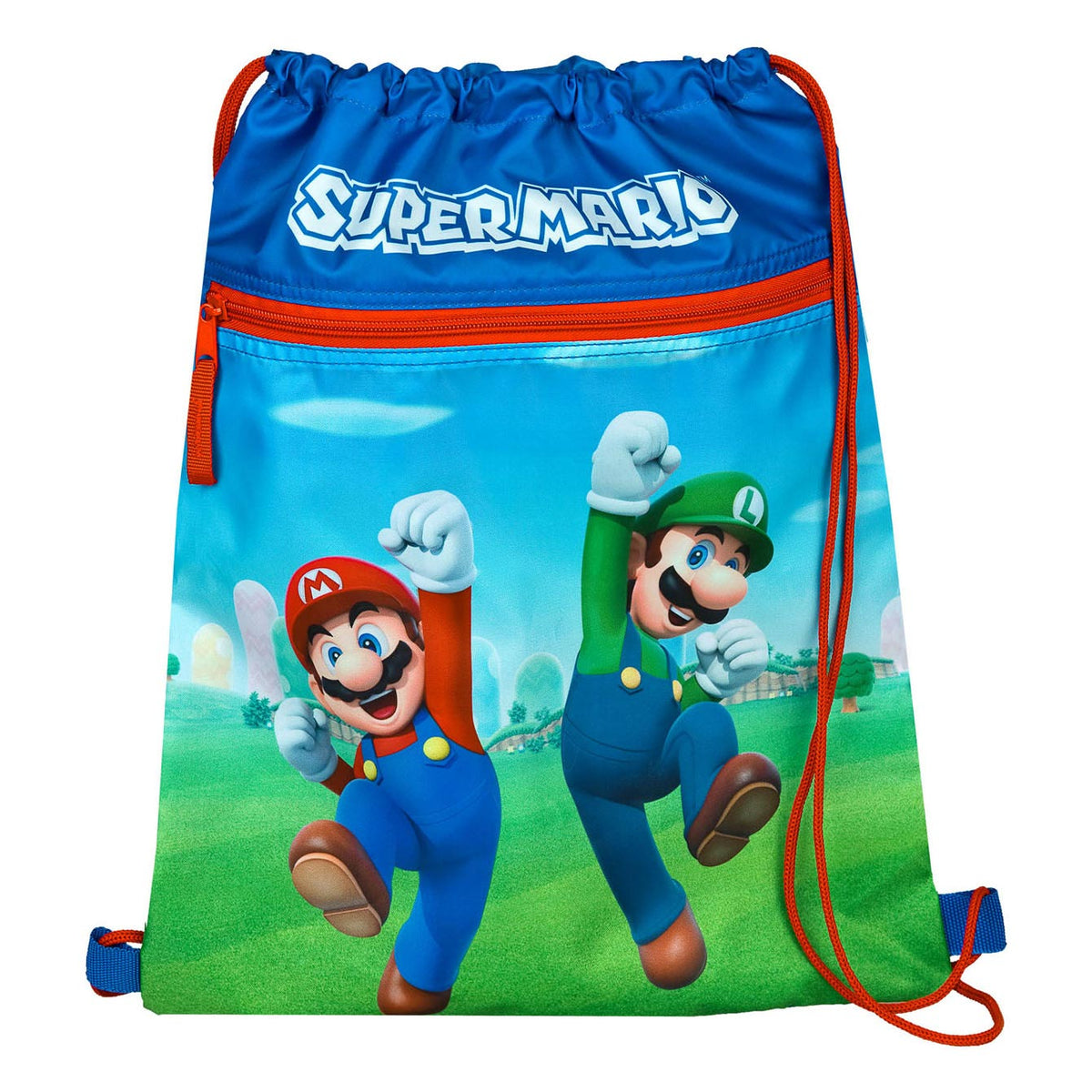 Undercover super mario gymtas met voorvak