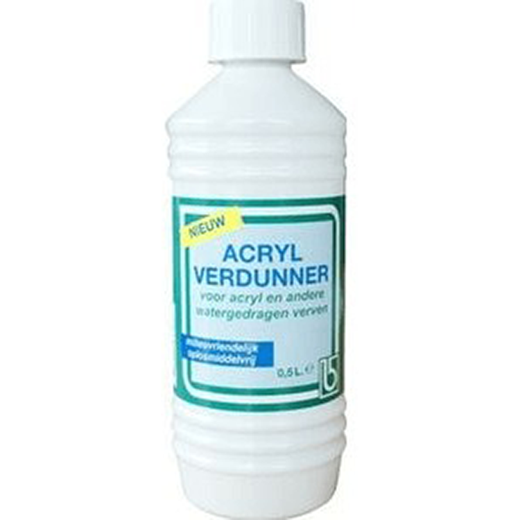 Bleko 1070062 - acrylverdunner 0,5l | 3 stuks