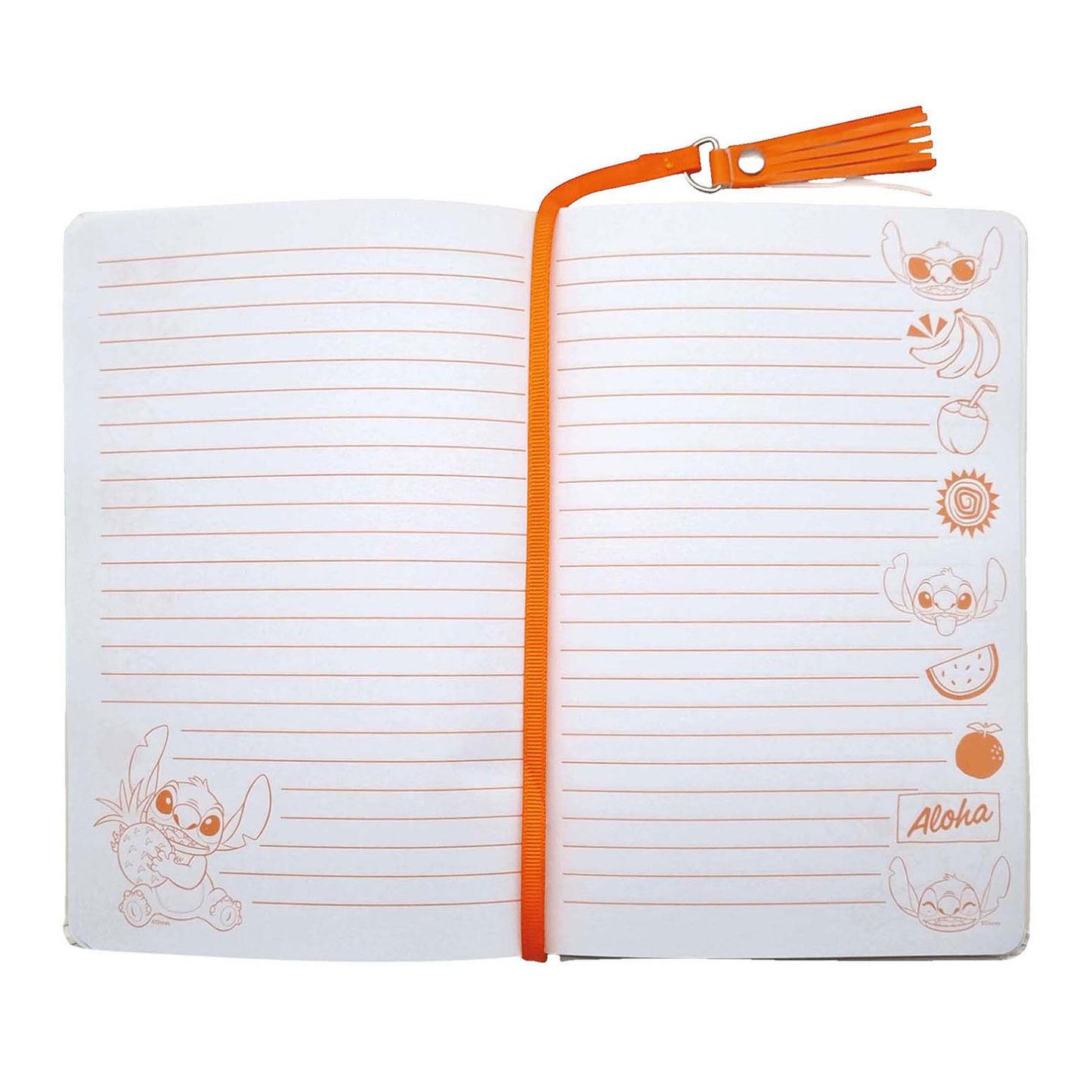 Speelgoedland stitch notitieboek glitter