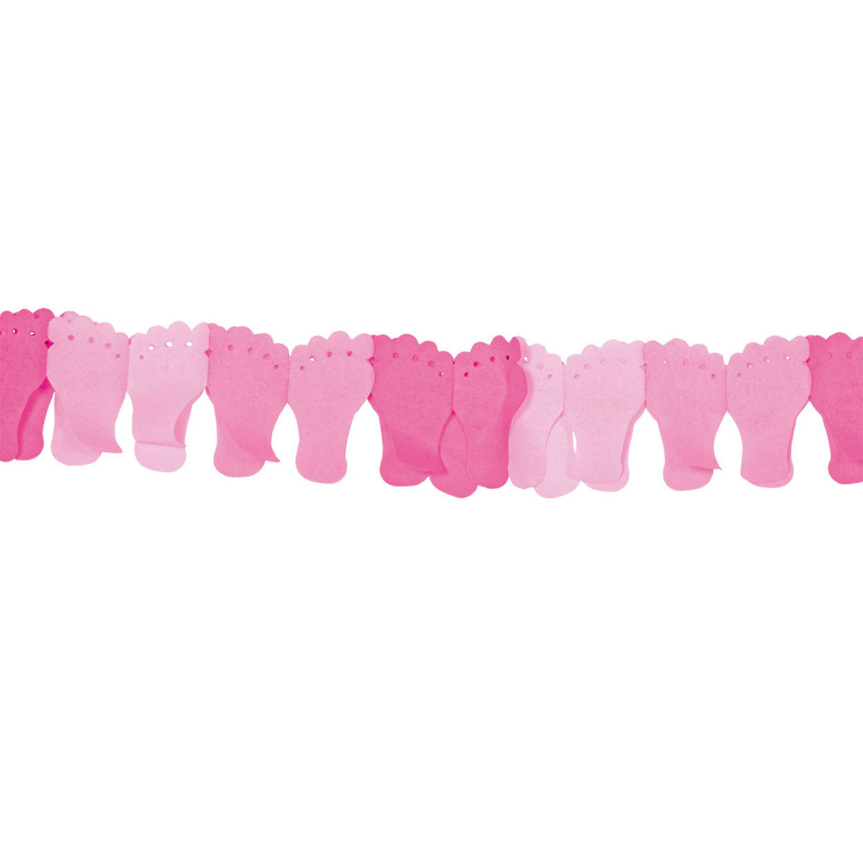 Folat bv papieren slinger - roze